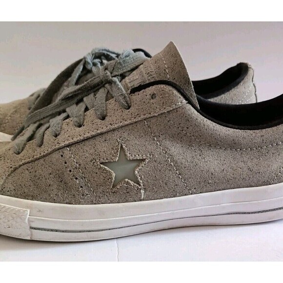 Converse Con Lunarlon Skateboarding Sneakers All Star Mens Size 9 Gray Low Top - Picture 4 of 5